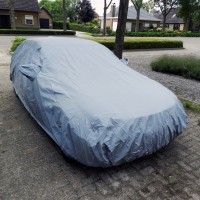 Hagelhoes in gebruik