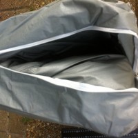 Hagelhoes open verpakking